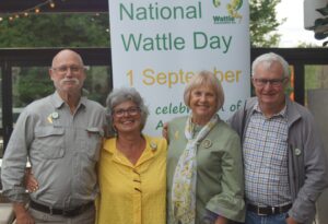 Four of WDA's five committee members at the 25th Anniversary celebration