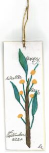 Book mark by Lyn Somerville Qld Aug. 2024