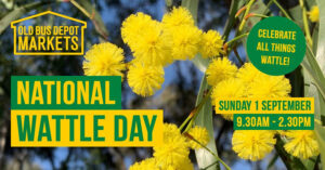 Spring wattle market Kingston 2024 OBDM 